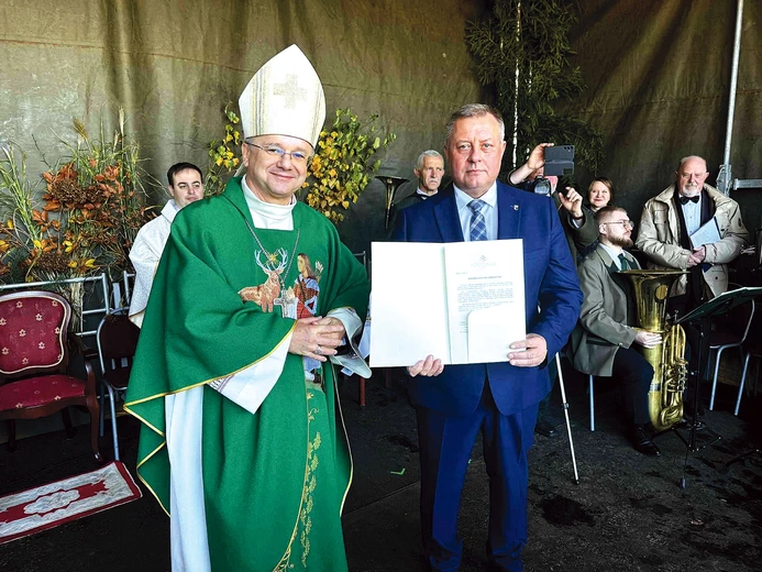 To druga gmina w Polsce  pod Hubertowym patronatem.