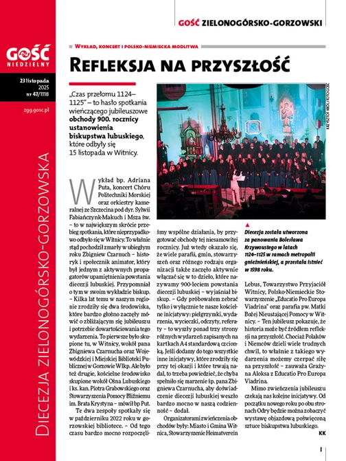 Gość Zielonogórsko-Gorzowski 47/2025