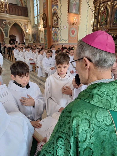 Błogosławieństwo lektorów dekanatu starosądeckiego