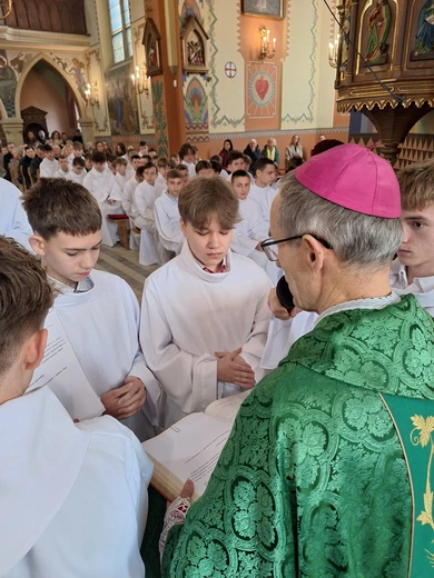 Błogosławieństwo lektorów dekanatu starosądeckiego