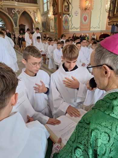 Błogosławieństwo lektorów dekanatu starosądeckiego