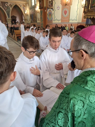 Błogosławieństwo lektorów dekanatu starosądeckiego