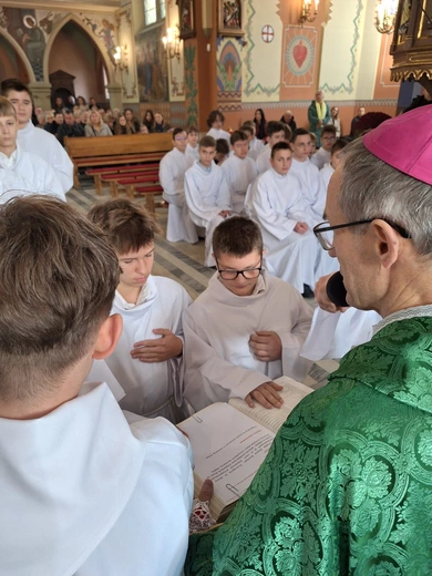 Błogosławieństwo lektorów dekanatu starosądeckiego