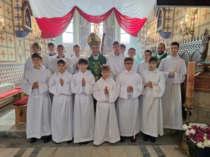 Błogosławieństwo lektorów dekanatu starosądeckiego