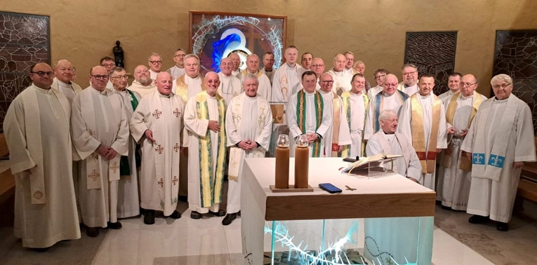 Rekolekcje kapłańskie w Borzęcinie Dużym