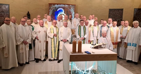 Rekolekcje kapłańskie w Borzęcinie Dużym