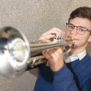 – Początki gry na trąbce są dość skomplikowane,  ale potem robi się coraz łatwiej – przyznaje Janek