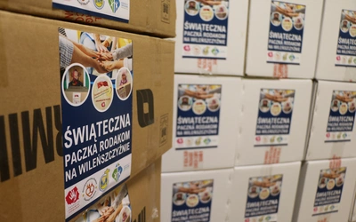 Płock. VII Świąteczna Paczka Rodakom na Wileńszczyźnie