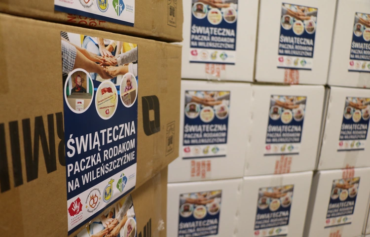 Płock. VII Świąteczna Paczka Rodakom na Wileńszczyźnie
