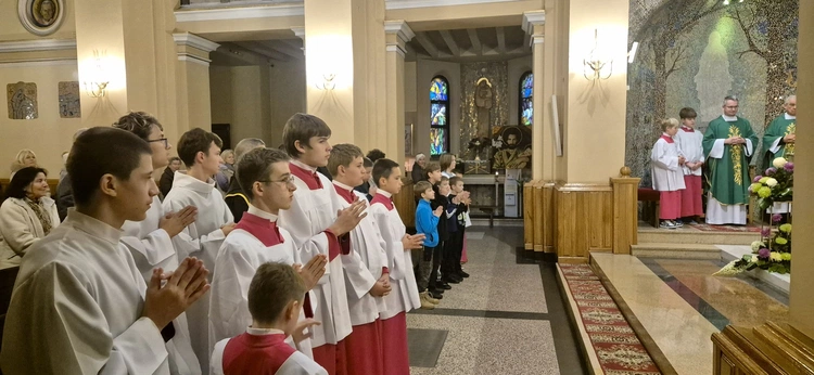 Katedralni ministranci w Krynicy-Zdroju