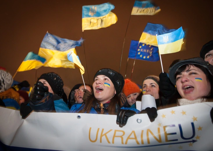 Listopad 2013 –  początek Euromajdanu w obiektywie fotoreportera „Gościa”