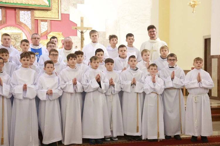 Ministranci słowa Bożego w Szymbarku