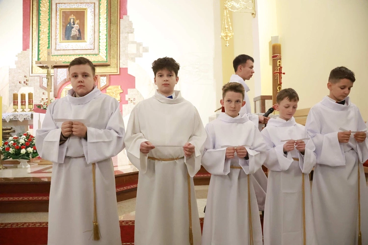 Ministranci słowa Bożego w Szymbarku