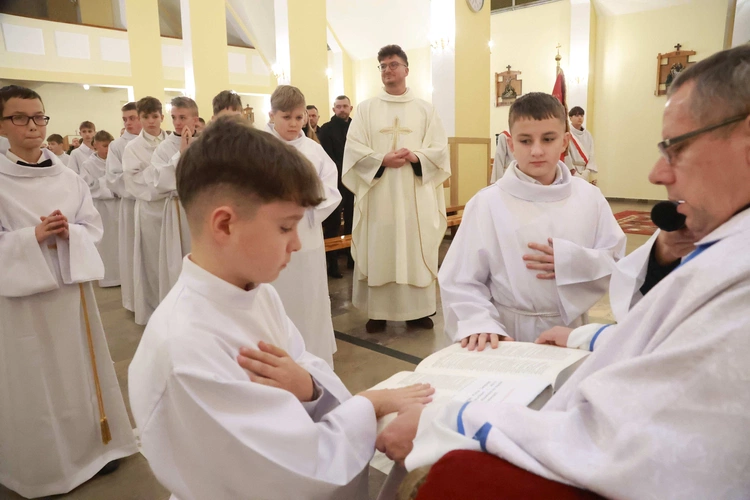 Ministranci słowa Bożego w Szymbarku