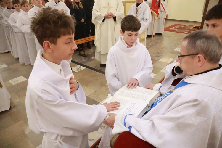 Ministranci słowa Bożego w Szymbarku