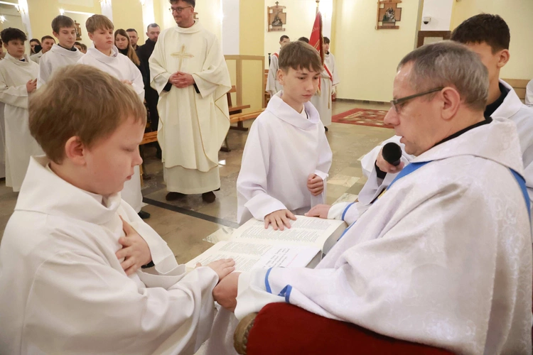 Ministranci słowa Bożego w Szymbarku