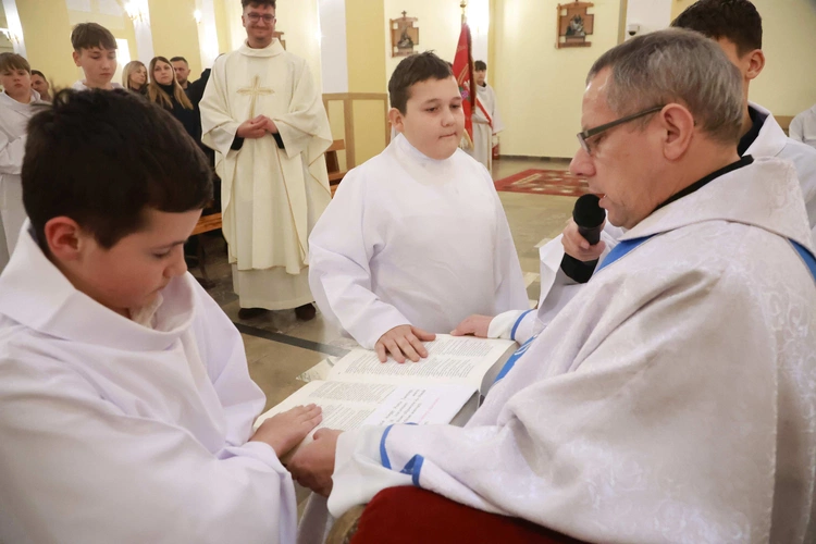 Ministranci słowa Bożego w Szymbarku