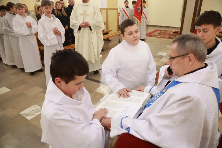 Ministranci słowa Bożego w Szymbarku