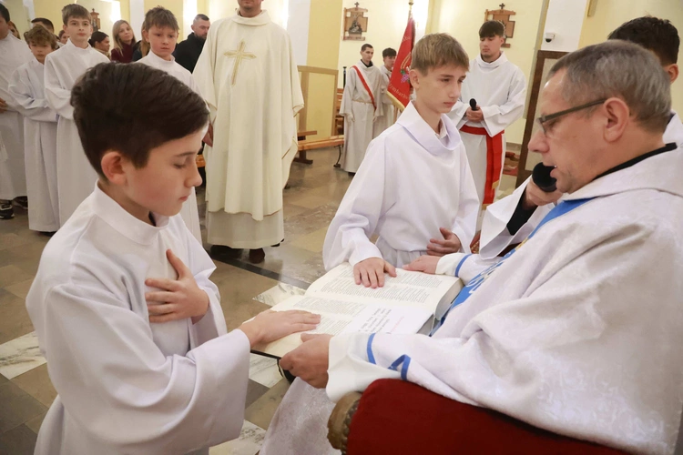 Ministranci słowa Bożego w Szymbarku