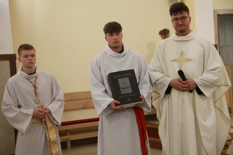 Ministranci słowa Bożego w Szymbarku