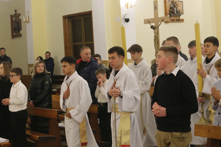 Ministranci słowa Bożego w Szymbarku