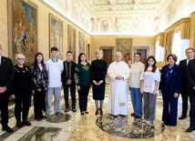 Byli siłą uprowadzeni do Rosji. Teraz mogli się spotkać z Papieżem