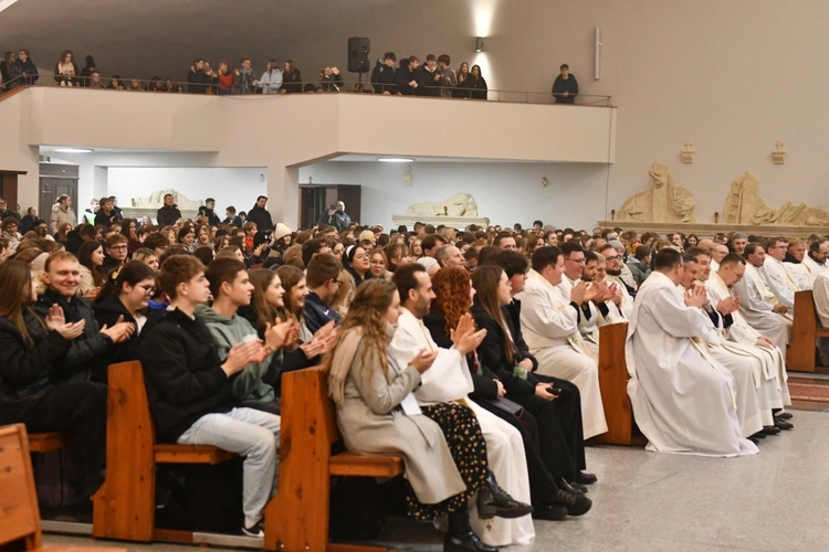 Główny punkt Modlitewnego Wieczoru Młodych