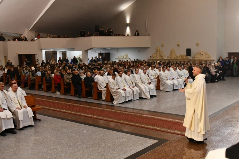 Główny punkt Modlitewnego Wieczoru Młodych