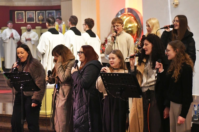 Główny punkt Modlitewnego Wieczoru Młodych