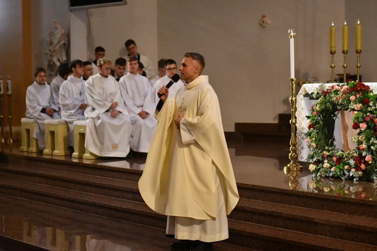 Główny punkt Modlitewnego Wieczoru Młodych