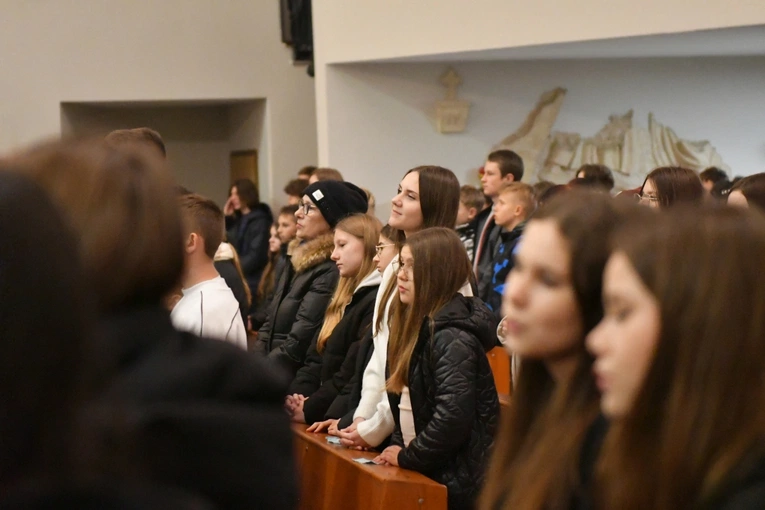 Główny punkt Modlitewnego Wieczoru Młodych