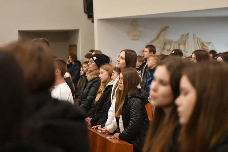 Główny punkt Modlitewnego Wieczoru Młodych