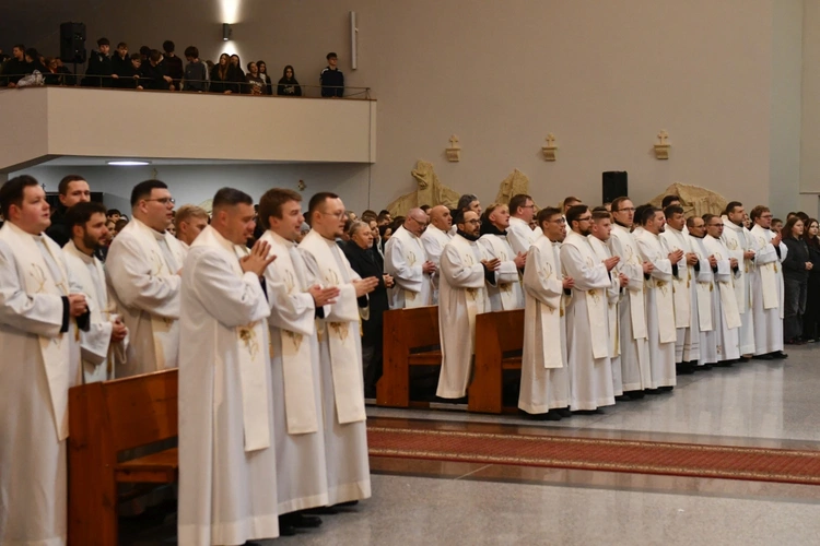 Główny punkt Modlitewnego Wieczoru Młodych