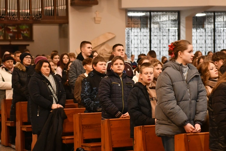 Główny punkt Modlitewnego Wieczoru Młodych