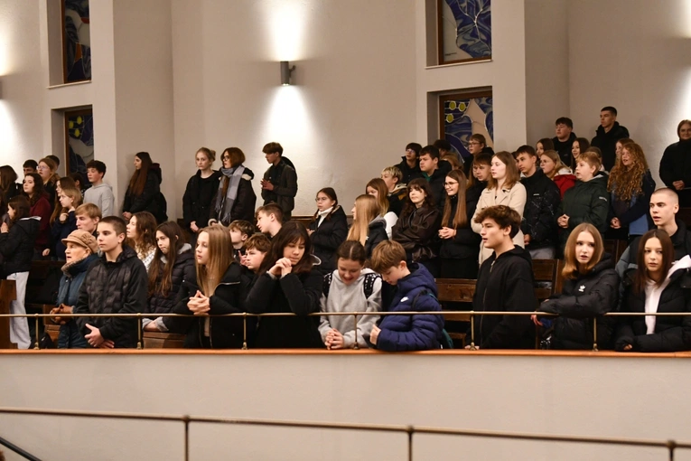 Główny punkt Modlitewnego Wieczoru Młodych