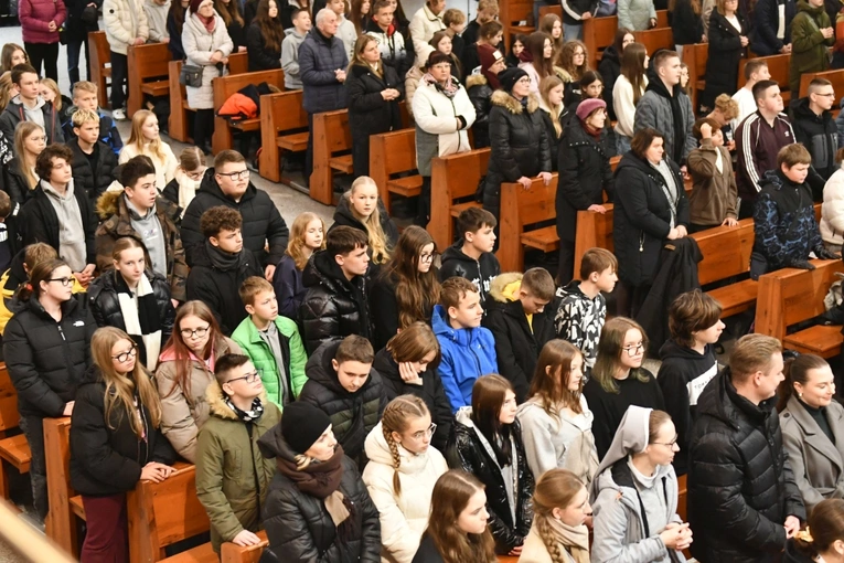 Główny punkt Modlitewnego Wieczoru Młodych