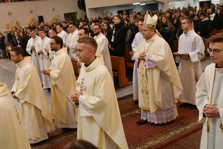 Główny punkt Modlitewnego Wieczoru Młodych