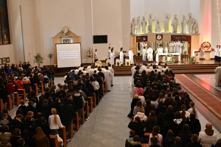 Główny punkt Modlitewnego Wieczoru Młodych