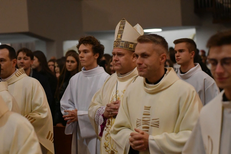 Główny punkt Modlitewnego Wieczoru Młodych