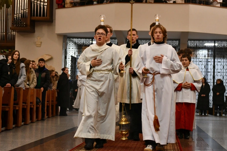 Główny punkt Modlitewnego Wieczoru Młodych