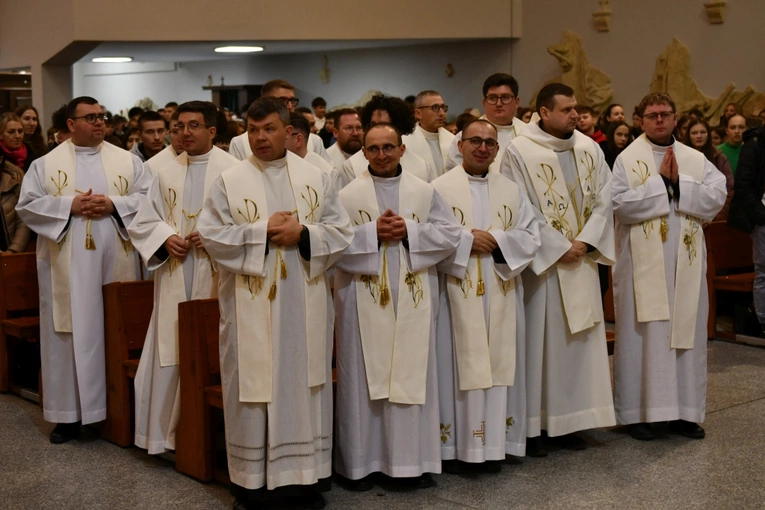 Główny punkt Modlitewnego Wieczoru Młodych