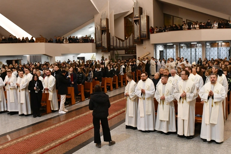 Główny punkt Modlitewnego Wieczoru Młodych