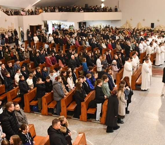 Główny punkt Modlitewnego Wieczoru Młodych