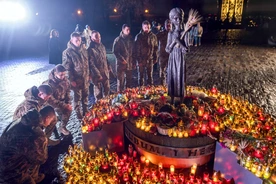 Tymczasem Ukraina uczciła wczoraj ofiary Wielkiego Głodu