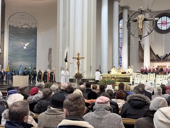 Uroczystość Chrystusa Króla w katowickiej katedrze cz. 2