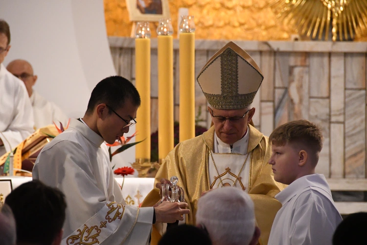 Relikwie św. Bilczewskiego na Skaryszewskiej