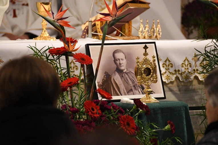 Relikwie św. Bilczewskiego na Skaryszewskiej