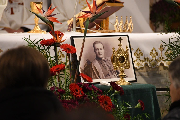 Relikwie św. Bilczewskiego na Skaryszewskiej