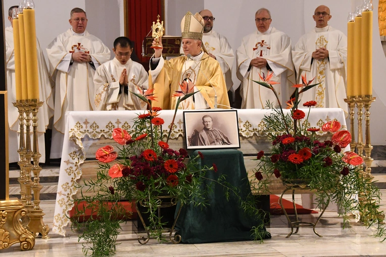 Relikwie św. Bilczewskiego na Skaryszewskiej