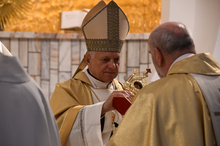 Relikwie św. Bilczewskiego na Skaryszewskiej